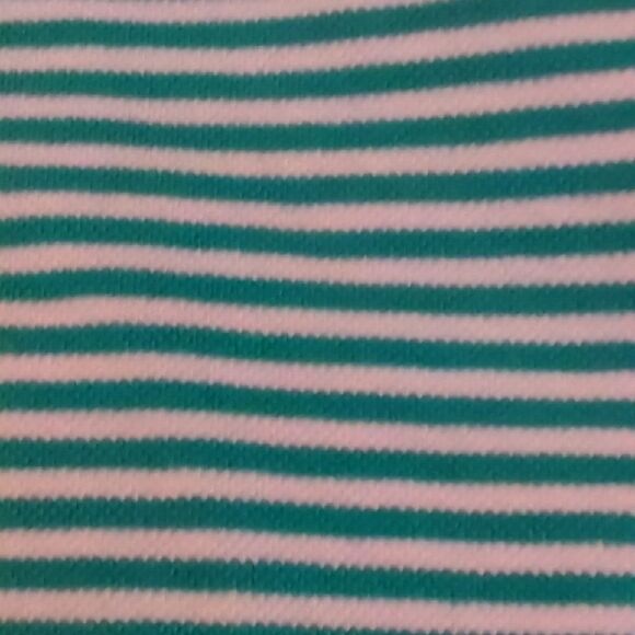 Vineyard Vines Men's Green and White Striped Polo XL - Classic Preppy Style - Picture 3 of 4